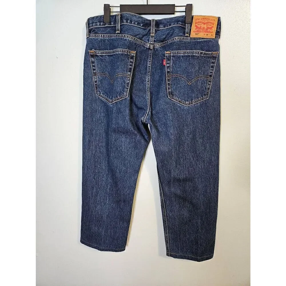 Levi's 505 jeans. Size 38X 25.